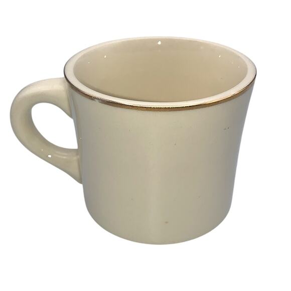 Vintage Boy Scouts of America BSA All for One/One for All Gold Rim Ceramic Mug - Picture 5 of 8